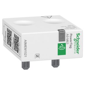   Schneider Electric PowerTag - A9MEM1521 - Contor de energie wireless Acti9, 1P+N, sursă de alimentare
