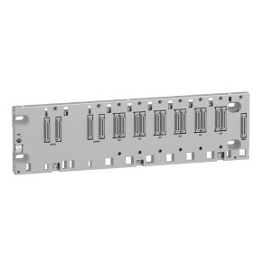   Schneider Electric Modicon X80 - BMEXBP0602H - panou posterior, Ethernet, pentru PLC M580, 6 sloturi pentru carduri I/O, pentru alimentare redundantă, lăcuit