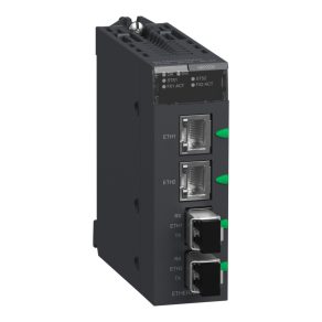   Schneider Electric Modicon X80 - BMXNRP0200C - modul de comunicație, convertor opto/cupru, multimod, lăcuit