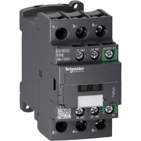   Schneider Electric TeSys D - LC1D32EHE - Contactor D GREEN - 3P 440 V 32 A 60 V c.a.