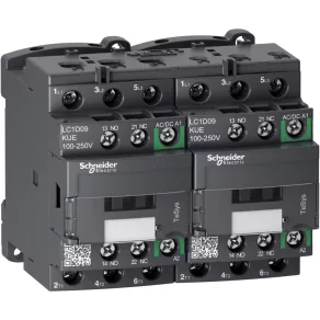   Schneider Electric TeSys D - LC2D09KUE - Contactor direcțional D VERDE - 3P 440V 9A 200VAC