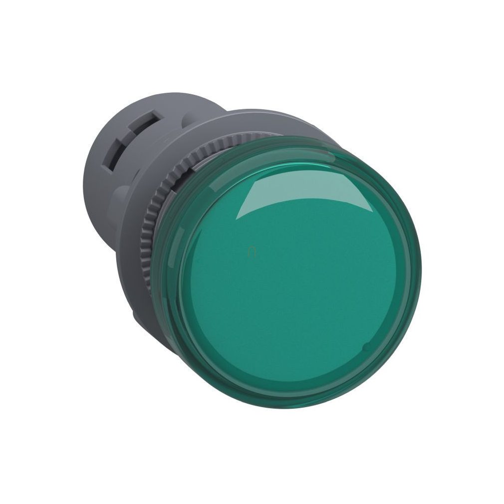 Lampa de semnalizare LED Harmony Easy Series, D22, 380…400V AC, verde XA2EVQ3LC Schneider