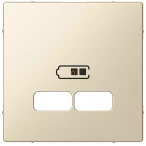   Carcasă pentru încărcător USB Schneider Merten System M, crem MTN4367-0344