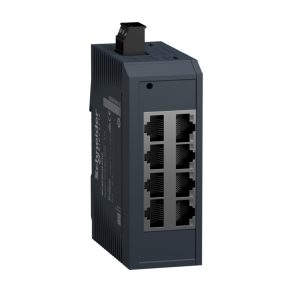   Schneider Electric ConneXium - Ethernet - MCSESU083FN0 - Comutator standard neadministrat Modicon - 8 porturi pentru cupru