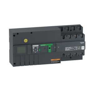  Schneider Electric TransferPacT Active - TA16D3L1254TPE - comutator de transfer automat - carcasă 160 A, 125 A 3P, afișaj LCD