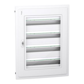   Schneider Electric PrismaSeT XS - LVSXP424 - Dulap, ușă transparentă, încastrat, 4x24 module, PEN