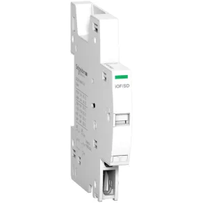   Schneider Electric Acti9 iC60 RCBO (2P, 3P, 4P) - A9A19803 - întrerupător cu indicator dublu de deschidere/închidere și contact auxiliar indicator de defect, 24 - 250 VCC, 24 - 415 VCA