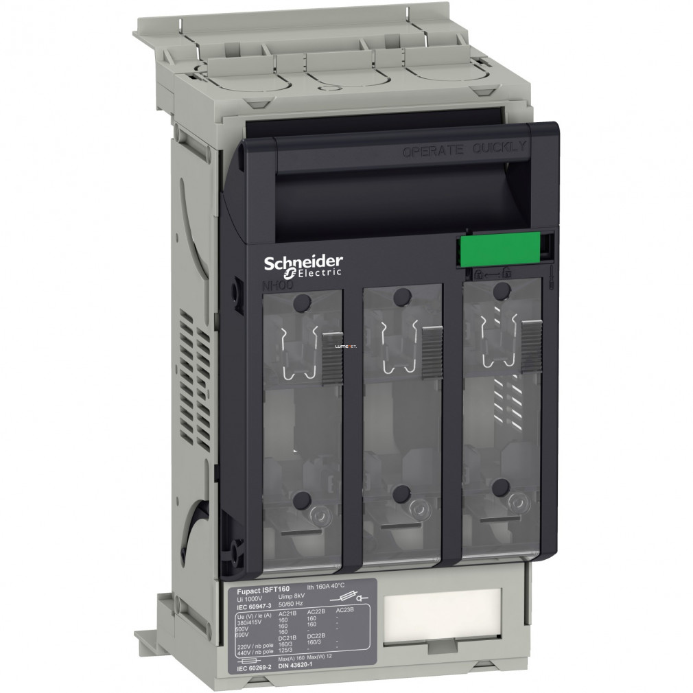 Schneider ISFT160solvent fuzionat deconectori 60mm M8 cuplaj LV480803