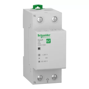   Schneider Electric Easy9 Pro - EZ9C1263 - Releu de monitorizare a tensiunii, 1P-N, 63 A
