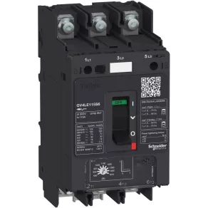   Schneider Electric TeSys - GV4LE12N6 - Protector magnetic pentru motor GV4LE 12,5 A, 50 kA, cu prindere cu șurub și clemă