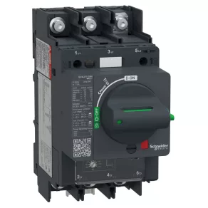   Schneider Electric TeSys - GV4LE115N6 - Protector magnetic pentru motor GV4LE 115 A, 50 kA, cu prindere cu șurub și clemă
