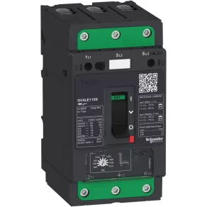   Schneider Electric TeSys - GV4LE115S - Protector magnetic pentru motor GV4LE 115 A, 100 kA, EverLink