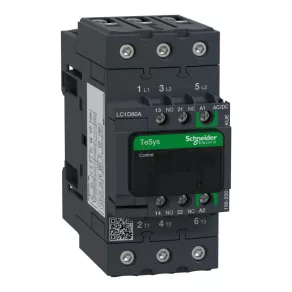   Schneider Electric TeSys D - LC1D80AKUE - Contactor D 3P 80 A CA - 3 faze până la 440 V, bobină 100 - 250 V CA/CC EverLink