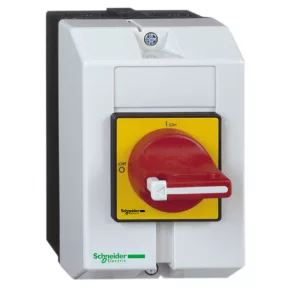   Schneider Electric TeSys Mini-Vario - VCF01GEGP - întrerupător de urgență cu carcasă, 16 A, IP65