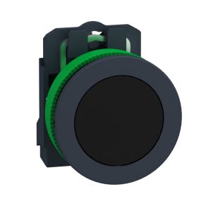   Schneider Electric Harmony XB5 - XB5FA21 - buton complet din plastic pentru montare încastrată, Ø30, retur, 1NO, negru