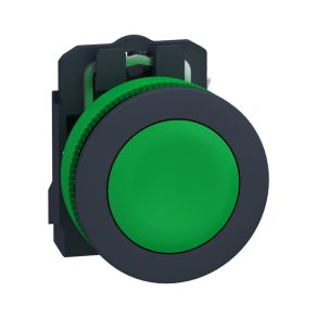   Schneider Electric Harmony XB5 - XB5FA31 - buton complet din plastic pentru montare încastrată, Ø30, retur, 1NO, verde