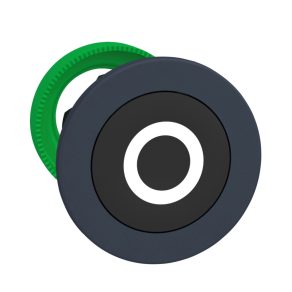   Schneider Electric Harmony XB5 - ZB5FA232 - buton din plastic pentru montare încastrată, Ø30, negru, „O”