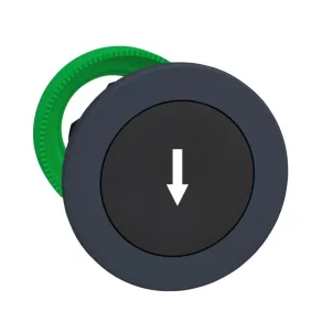   Schneider Electric Harmony XB5 - ZB5FA335 - buton din plastic pentru montare încastrată, Ø30, negru, „săgeată sus”
