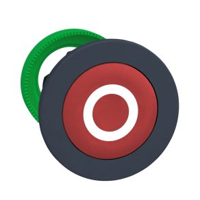   Schneider Electric Harmony XB5 - ZB5FA432 - buton din plastic pentru montare încastrată, Ø30, roșu, „O”