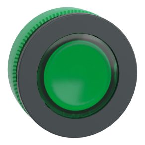   Schneider Electric Harmony XB5 - ZB5FH033 - cap de buton iluminat din plastic, montat încastrat, Ø30, verde, push-push