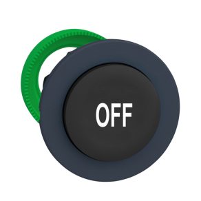   Schneider Electric Harmony XB5 - ZB5FL235 - buton din plastic pentru montare încastrată, Ø30, proeminent, negru, „OFF”