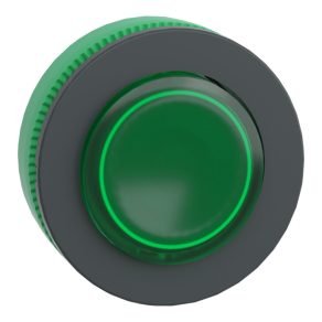   Schneider Electric Harmony XB5 - ZB5FW133 - buton iluminat din plastic pentru montare încastrată, Ø30, în relief, verde