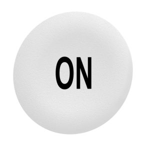   Schneider Electric Harmony XB5 - ZBAF141 - Capac pentru buton apăsat încastrat Ø30, alb, „ON”