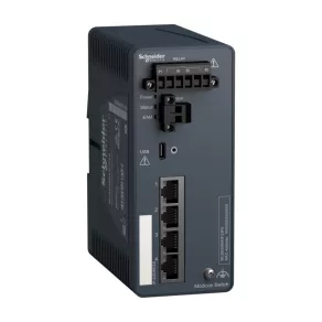   Schneider Electric ConneXium - Ethernet - MCSESM043F23F0 - Comutator Modicon, TCP/IP, gestionabil, 4TX