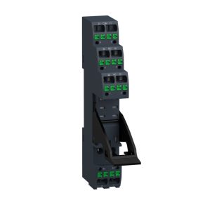   Relee electromecanice Schneider Electric Harmony - RGZE08P Soclu de releu push-in RGZ, cu clemă, contact separat, 5 A, pentru releu RXG2.