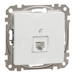   Schneider Electric Sedna Design & Elements - SDD111491 - 1 priză RJ11, albă