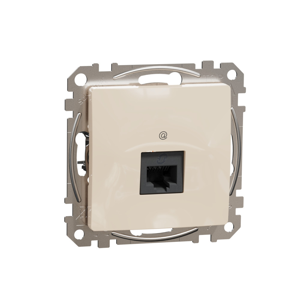 Schneider Sedna 1xRJ45 Cat5e UTP priză, bej (SDD112451)