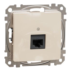   Schneider Electric Sedna Design & Elements - SDD112451 - 1xRJ45 Cat5e UTP priză, bej
