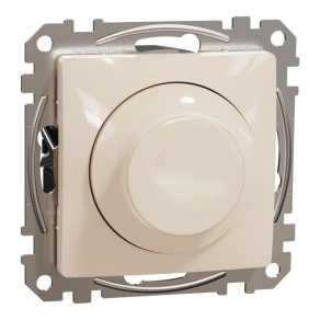   Schneider Electric Sedna Design & Elements - SDD112501 - Dimmer, rezistiv/capacitiv, 3-200 VA, bej