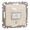 Schneider Electric Sedna Design & Elements - SDD112504 - Senzor de mișcare, cu buton, 160°, 10A, bej
