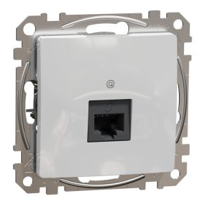   Schneider Electric Sedna Design & Elements - SDD113451 - 1xRJ45 Cat5e UTP priză, aluminiu