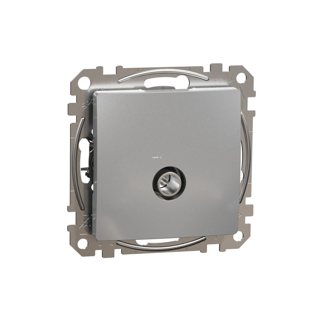 Schneider Sedna priză TV, capac, 4 dB, aluminiu (SDD113471)