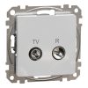 Schneider Electric Sedna Design & Elements - SDD113474R - Priză TV/R, tip traversant, 7 dB, aluminiu