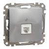 Schneider Electric Sedna Design & Elements - SDD113491 - 1 priză RJ11, aluminiu