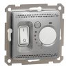 Schneider Electric Sedna Design & Elements - SDD113506 - Termostat de cameră, 10 A, aluminiu