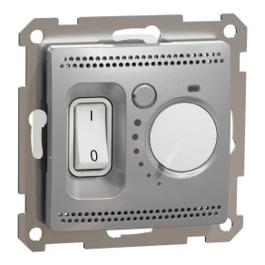   Schneider Electric Sedna Design & Elements - SDD113506 - Termostat de cameră, 10 A, aluminiu