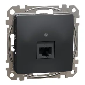   Schneider Electric Sedna Design & Elements - SDD114461 - 1 priză RJ45 Cat6 UTP, antracit
