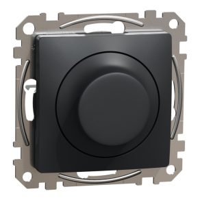   Schneider Electric Sedna Design & Elements - SDD114502 - Dimmer LED, universal, 5-200 VA, conectabil la întrerupător, antracit