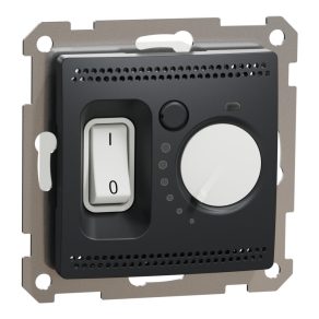   Schneider Electric Sedna Design & Elements - SDD114506 - Termostat de cameră, 10 A, antracit