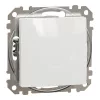Schneider Electric Sedna Design & Elements - SDD111107 - Întrerupător în cruce, cu acționare cu arc, 10 A, (107), alb