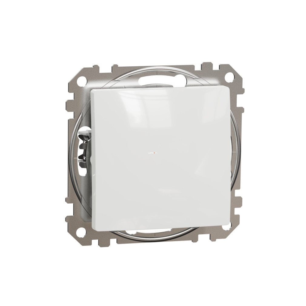 Schneider Sedna buton unipolar, cu arc, 10A, (101N), alb (SDD111111)