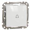 Schneider Electric Sedna Design & Elements - SDD111131 - Sonerie cu un singur pol, conexiune cu arc, 10 A, albă