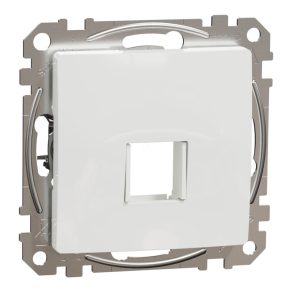   Schneider Electric Sedna Design & Elements - SDD111421 - Adaptor 1xRJ45, pentru inserții Keystone, alb