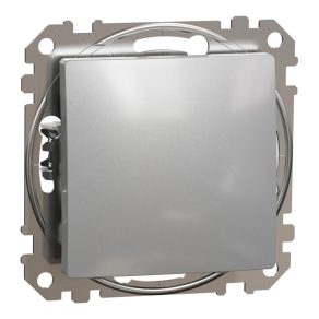   Schneider Electric Sedna Design & Elements - SDD113106 - Comutator de schimbare, conexiune cu arc, 10AX, (106), aluminiu