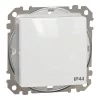 Schneider Electric Sedna Design & Elements - SDD211107 - Întrerupător în cruce, cu acționare cu arc, 10 A, IP44, alb