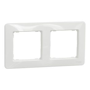   Schneider Electric Sedna Design - SDD311802 - Cadru dublu, universal, alb